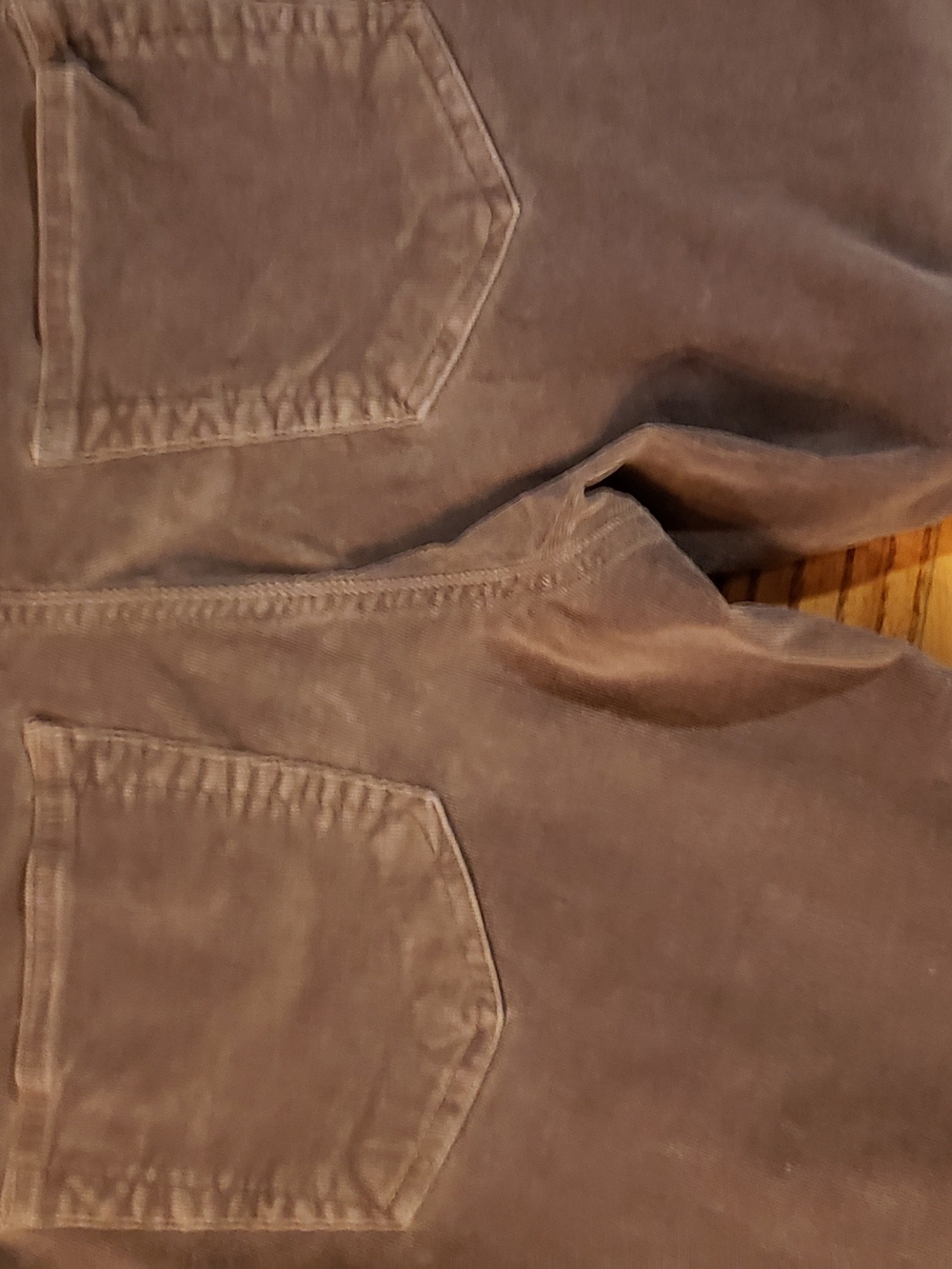 Womens Size 4r Ryan Fit Banana Republic Taupe Corduroy Boot Cut Pants - Picture 5 of 7